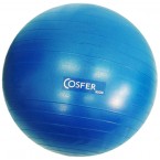 Cosfer Pilates Topu Mavi Renk 65cm. ve Pompa