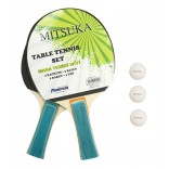 Mitsuka 862-2 Masa Tenis Seti - 2 Raket + 3 Top