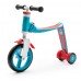 Scoot And Ride Mavi-Kırmızı Renk Highway Baby+ Ayarlanabilir Scooter