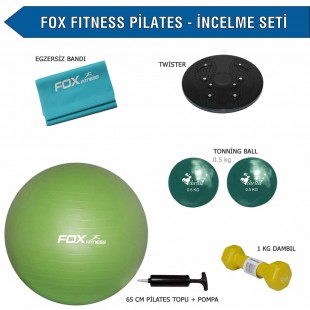 Fox Fitness Pilates İncelme Seti