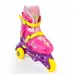 3 Tekerlekli Barbie Ayarlanabilir Çocuk Pateni 33-36