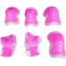 Aluminyum Yeti Paten & Koruma Seti 38-41 Pembe