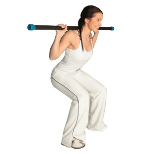 Gymstick Aerobik Bar 6 Kg Siyah-Mavi (61051-6)