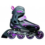 Action ABEC7 Inline Pembe Paten (PW-125X) - S (32-35)