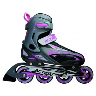 Action ABEC7 Inline Pembe Paten (PW-125X) - S (32-35)