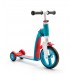 Scoot And Ride Mavi-Kırmızı Renk Highway Baby+ Ayarlanabilir Scooter