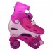 BUSSO 4 TEKERLEKLİ PATEN 31-34 PEMBE