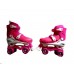 BUSSO 4 TEKERLEKLİ PATEN 31-34 PEMBE